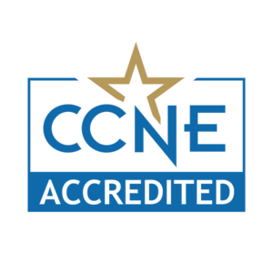 CCNE Accredited Badge