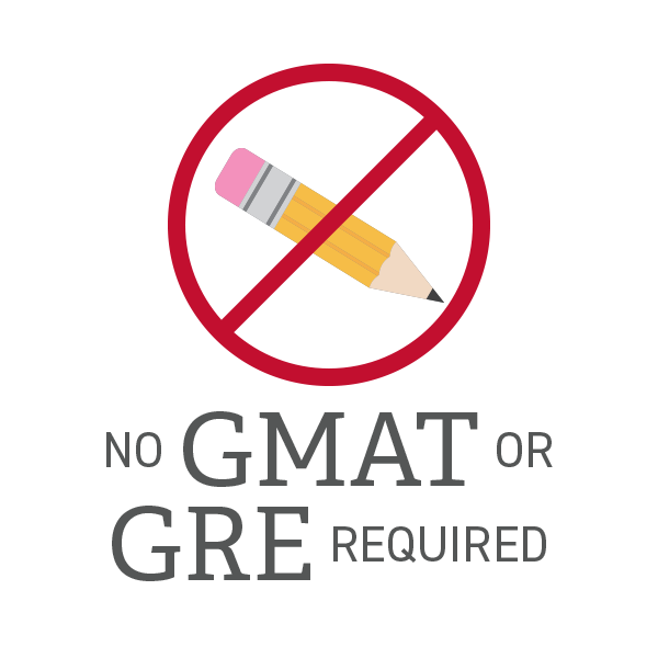 No GMAT or GRE Required graphic