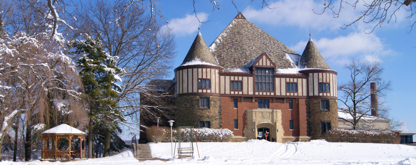 SHU Sullivan Hall in Winter