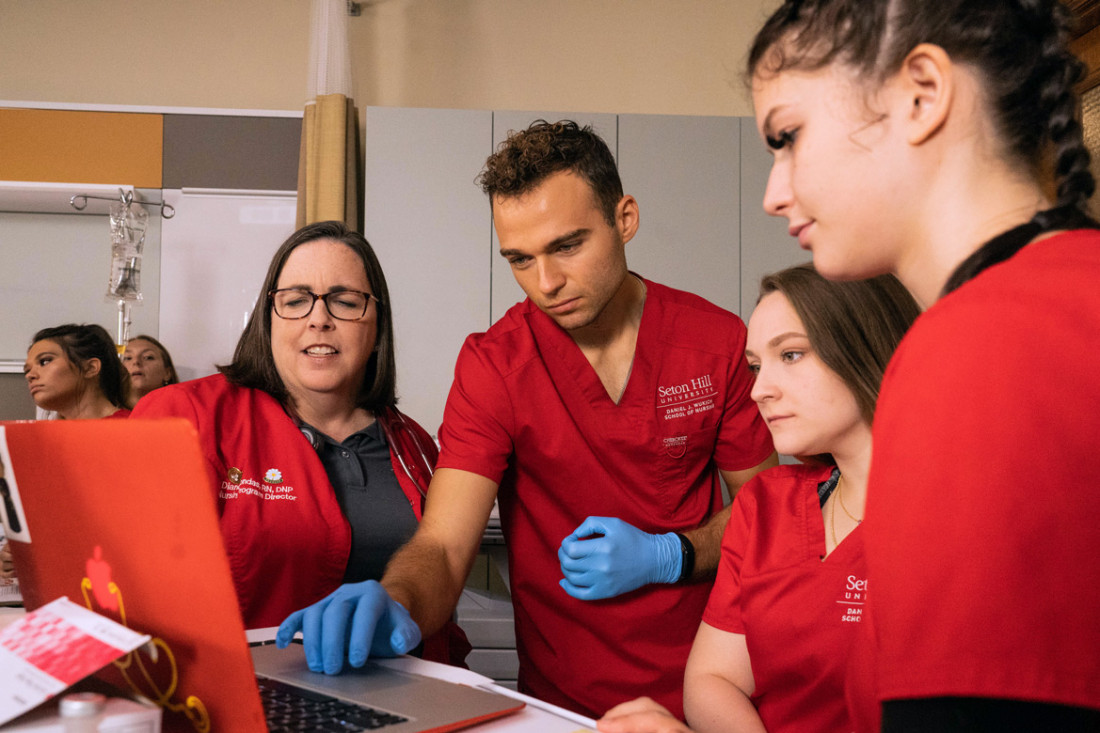 Students in Seton Hill's BSN Program