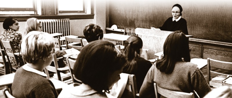 Sr. Miriam Joseph Murphy in the Classroom