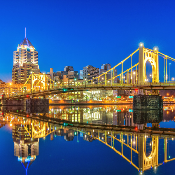 Pittsburgh Skyline by David DiCello