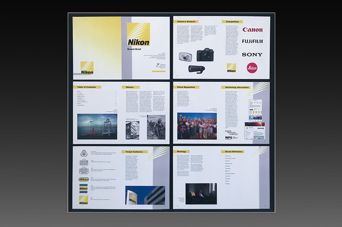 Julia Wingard - Nikon Brand Brief