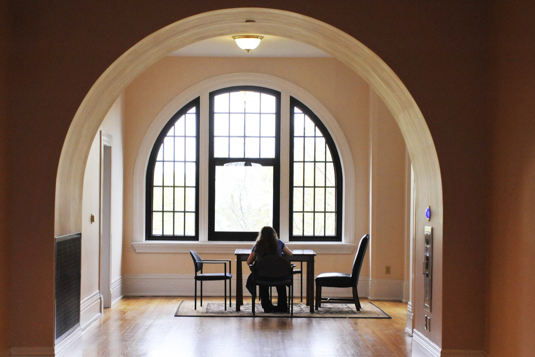 Study space in the Administration Building