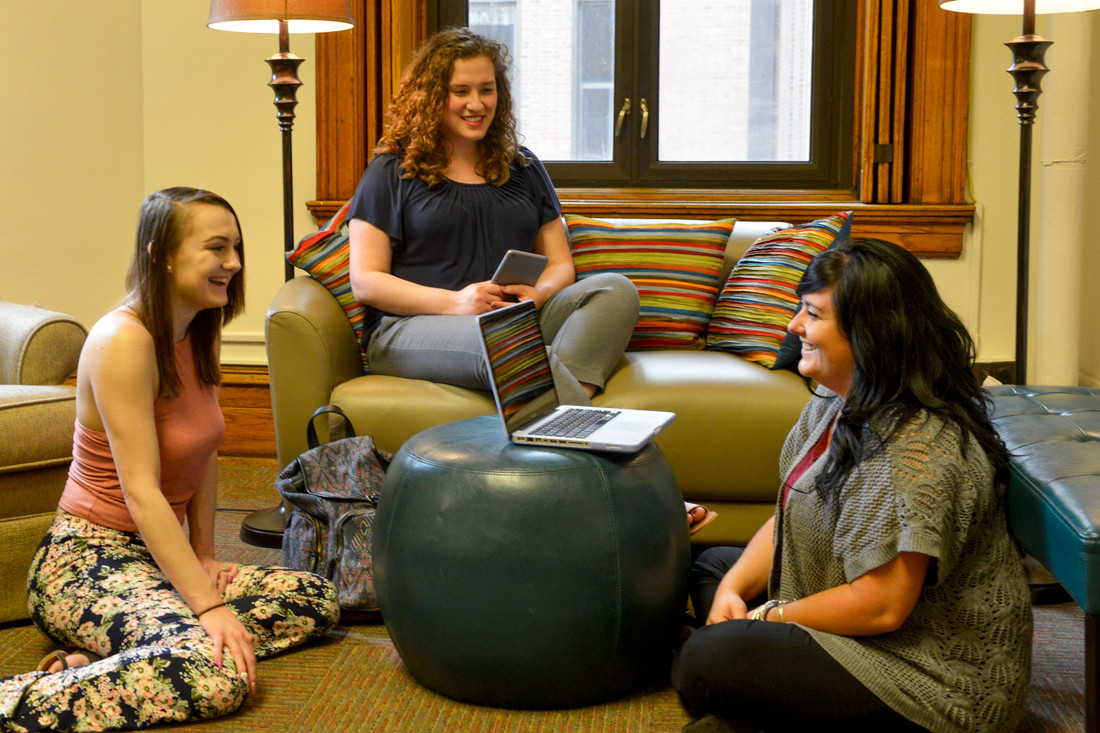 Student Lounge in Maura Hall