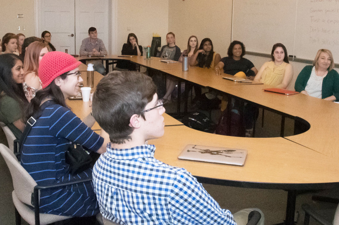 Small classroom in the Administration Building