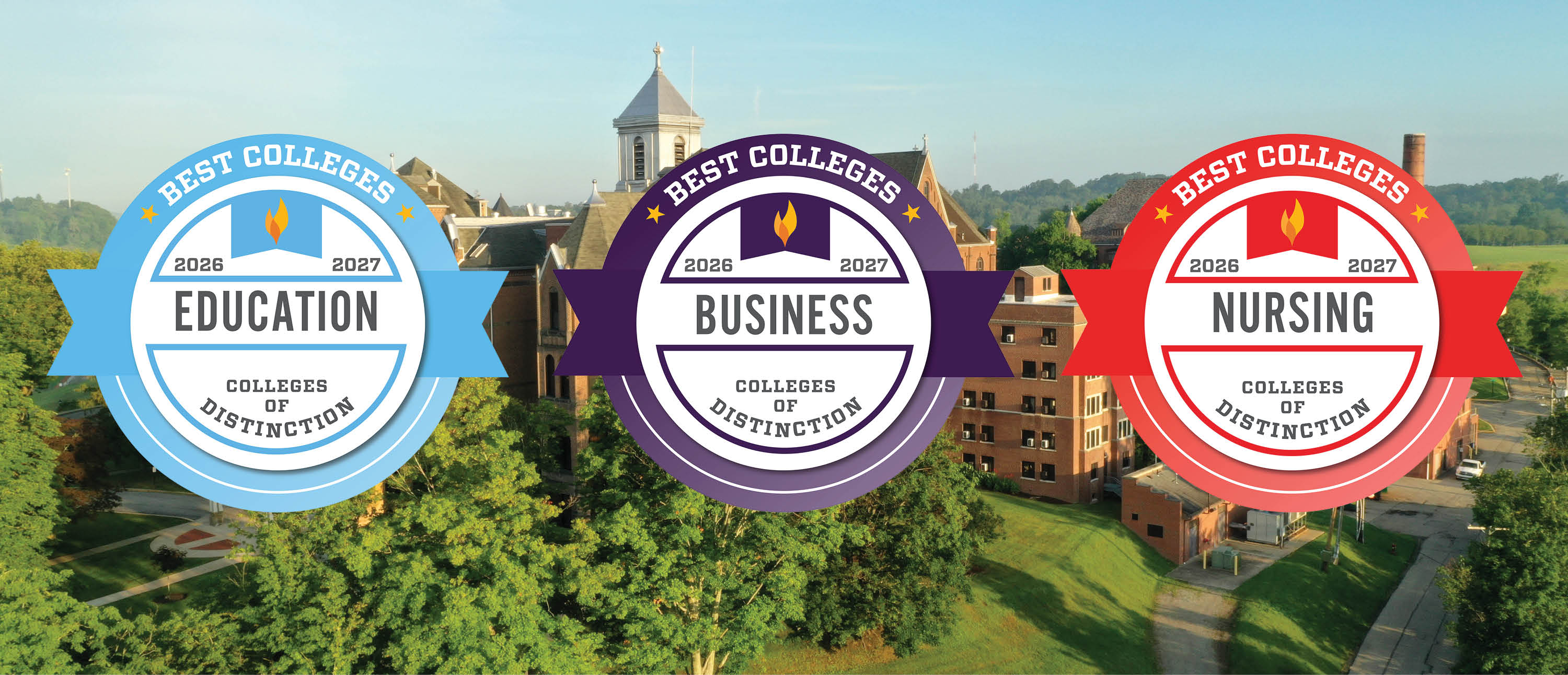 Seton Hill University Named a 2026-2027 College of Distinction