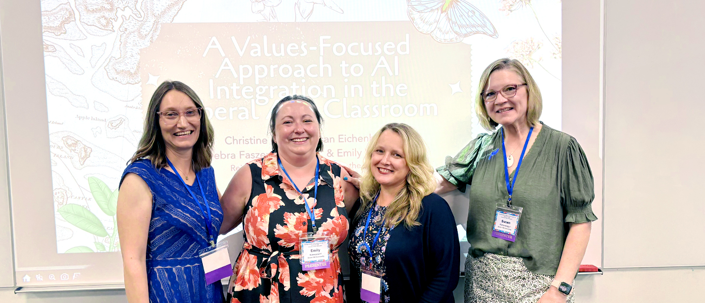 Seton Hill Faculty Share Values-Driven AI Approach at National Conference