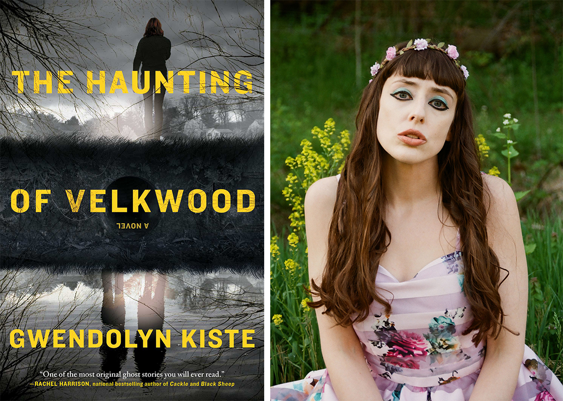 Book cover and author photo