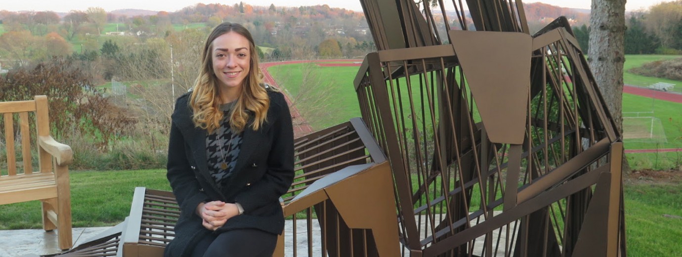 Art Student Creates Memorial Sculpture for Greensburg Philanthropist