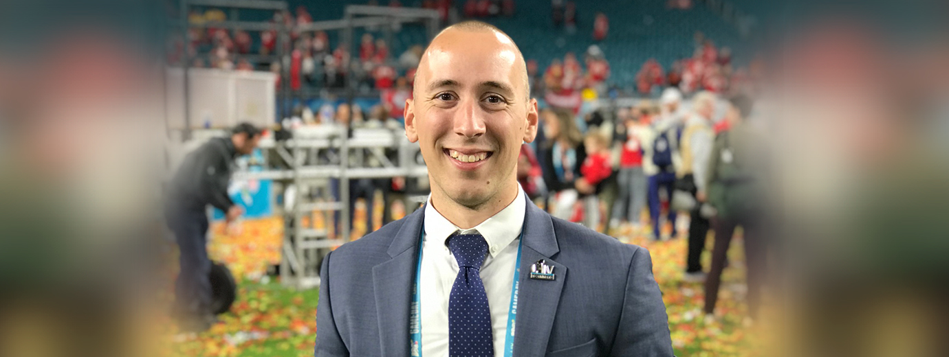 Business Grad Enjoying Career with Miami Dolphins