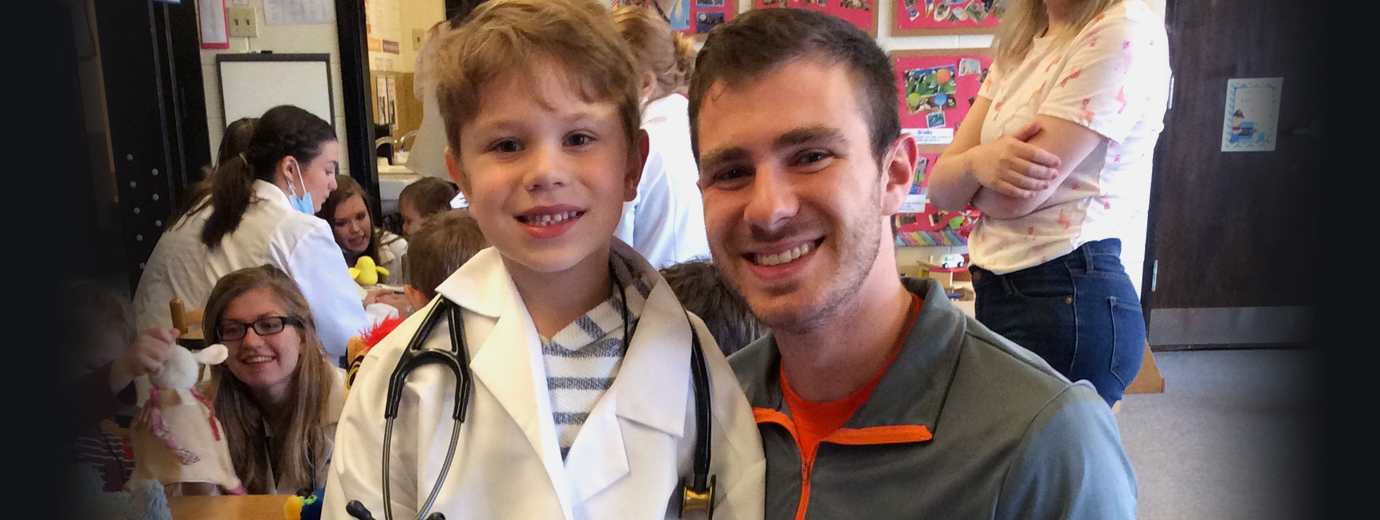 Physician Assistant Students Visit the Child Development Center for "Teddy Check-Up"