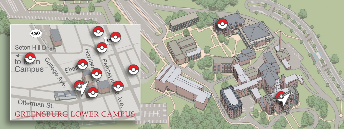 Pokémon Go: Catch 'em All at Seton Hill