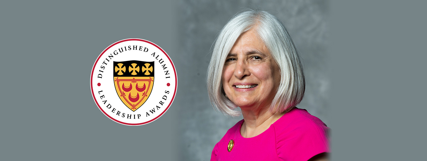 Rachel Cellini Morris ‘73 Receives Distinguished Alumni Award