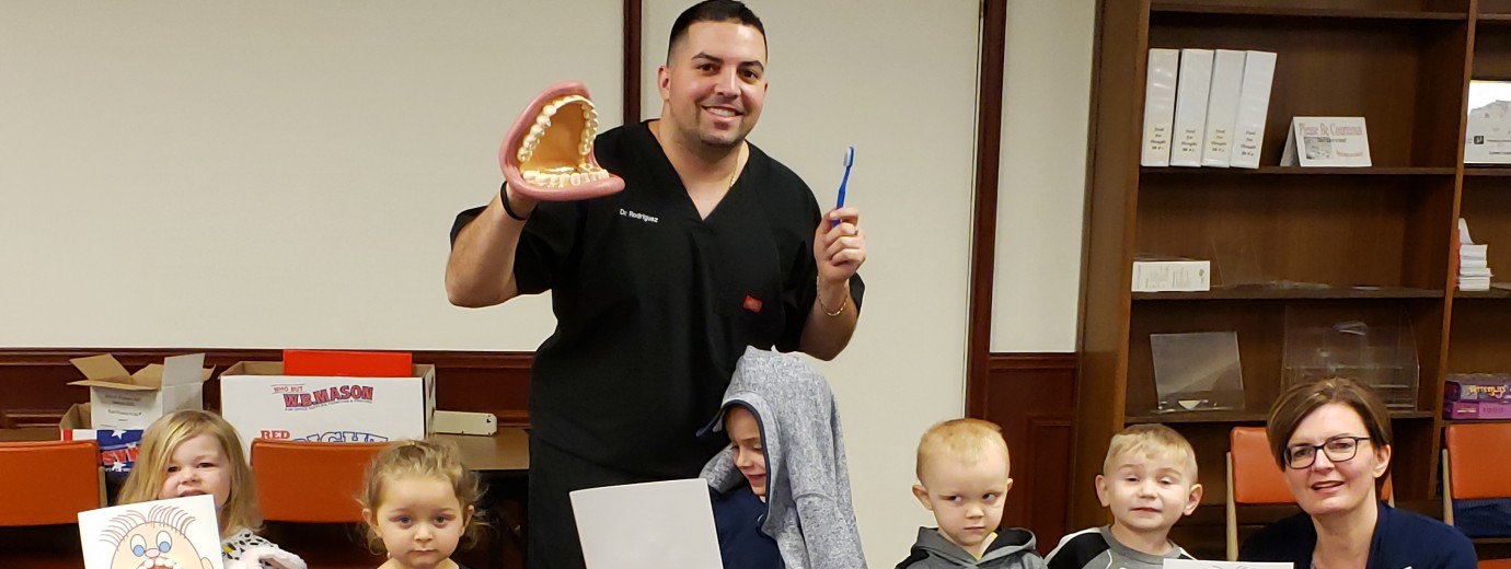 Seton Hill Orthodontics Residents Educate Community During National Children's Dental Health Month