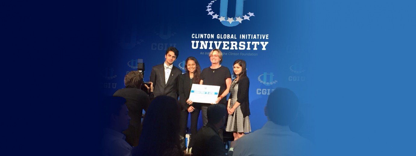 Student Attends Clinton Global Initiative University Conference