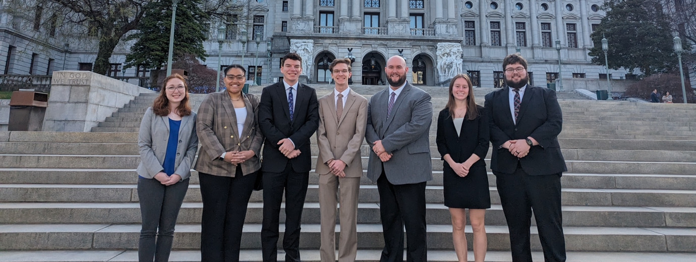 Students Participate in AICUP Advocacy Day in Harrisburg